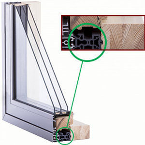 SS smart lock for thermally broken aluminium window and door